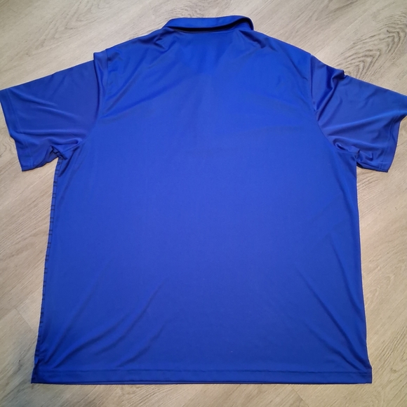 Puma Men's Blue Patterned Polo - Picture 2 of 3